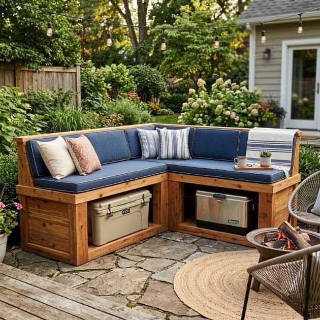 Under-Bench Storage