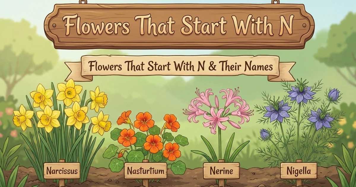 Flowers That Start With N