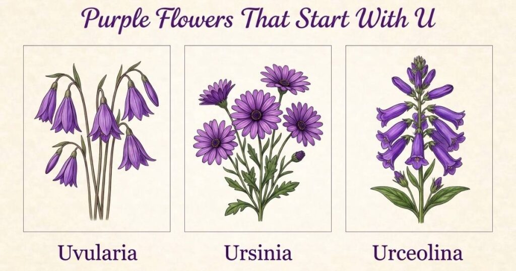 Purple Flowers That Start With U