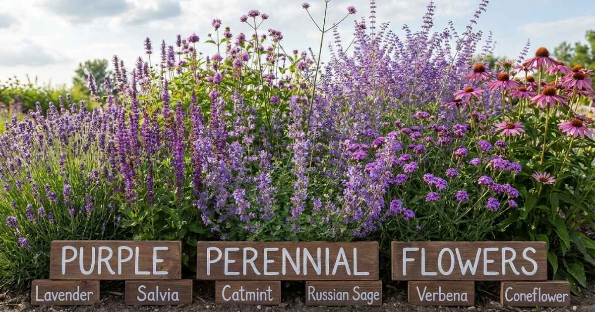 Purple Perennial Flowers