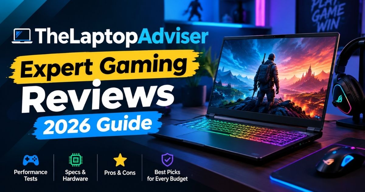 TheLaptopAdviser Expert Gaming Reviews 2026 Guide