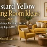 Mustard Yellow Living Room Ideas: Colour Pairings, Furniture, Decor and Styling Tips (2026)