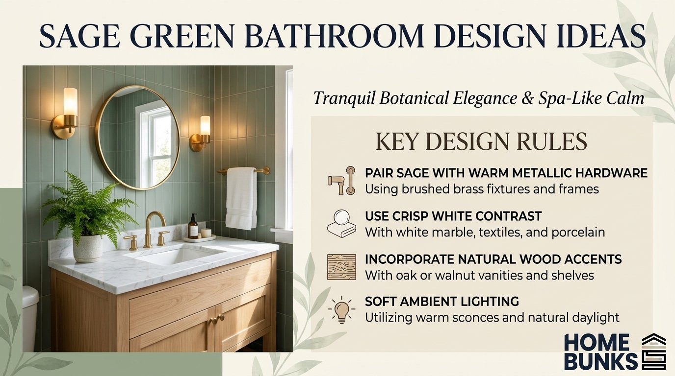 Sage Green Bathroom Ideas
