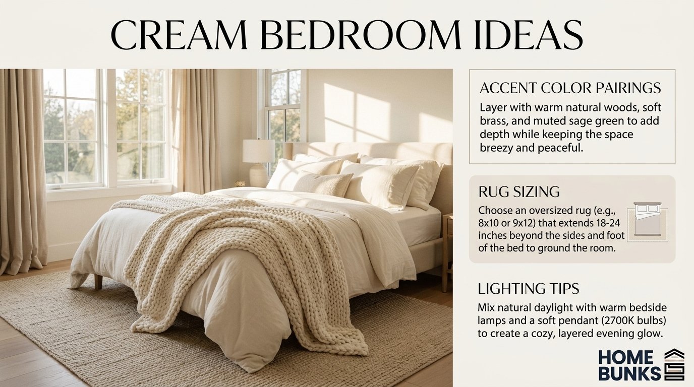 Cream Bedroom Ideas