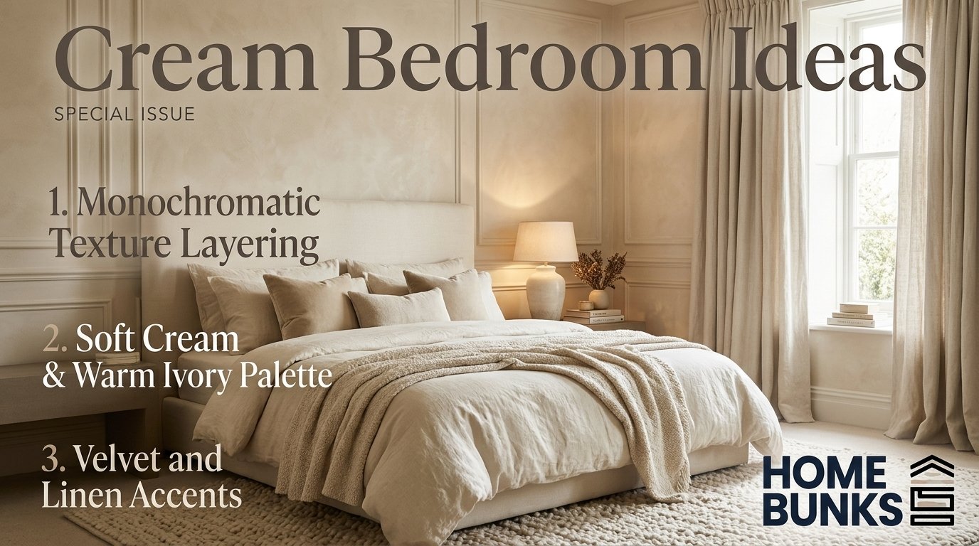 Cream Bedroom Ideas