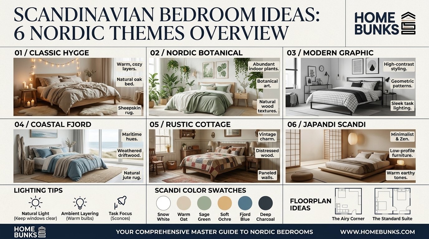 Scandinavian Bedroom Ideas