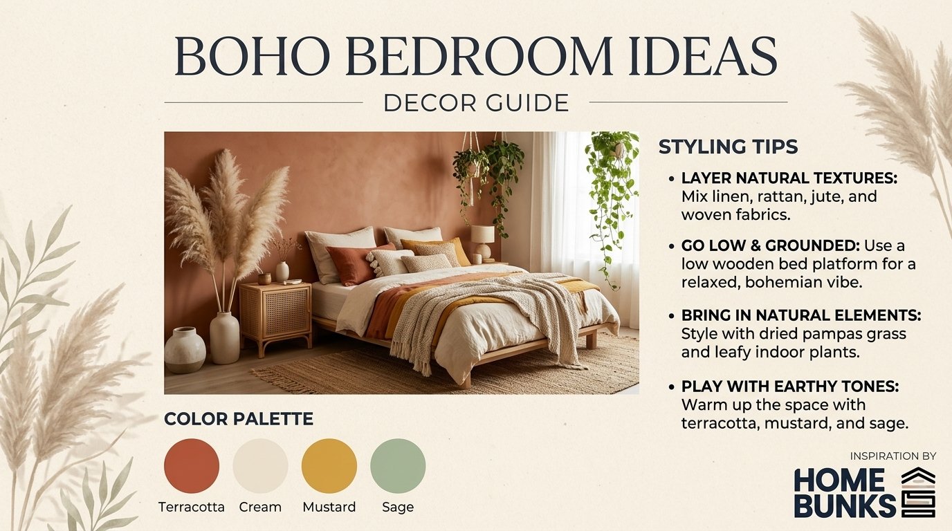 Boho Bedroom Ideas