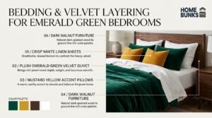 Emerald Green Bedroom Ideas