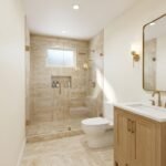 Warm Beige Bathroom Ideas: Paint, Stone and Texture That Agree