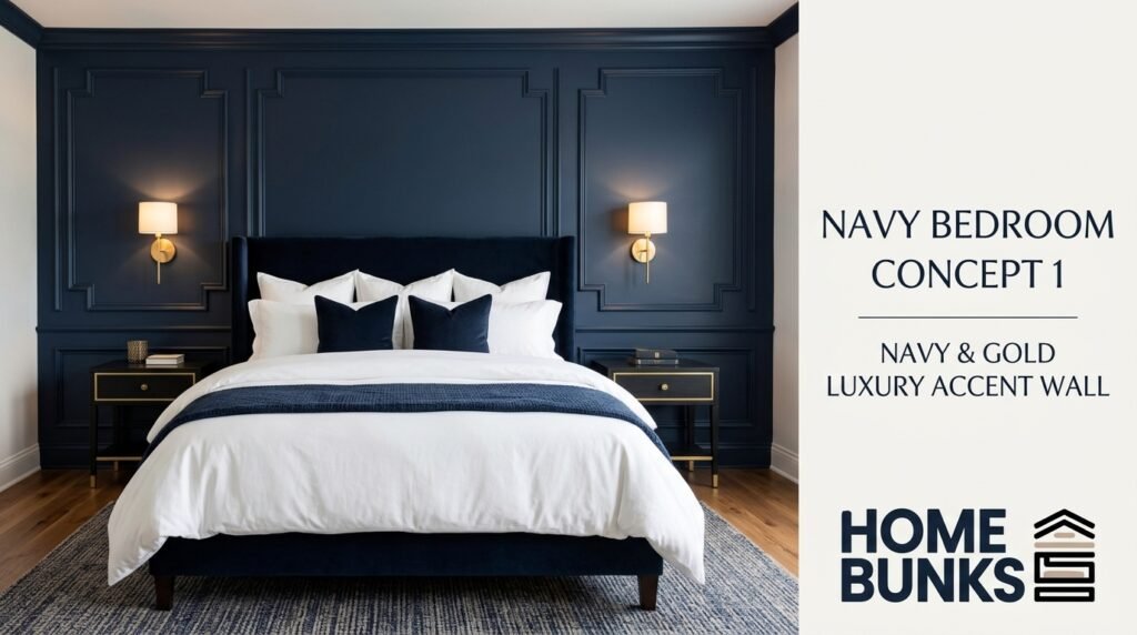 Navy Blue Bedroom Ideas
