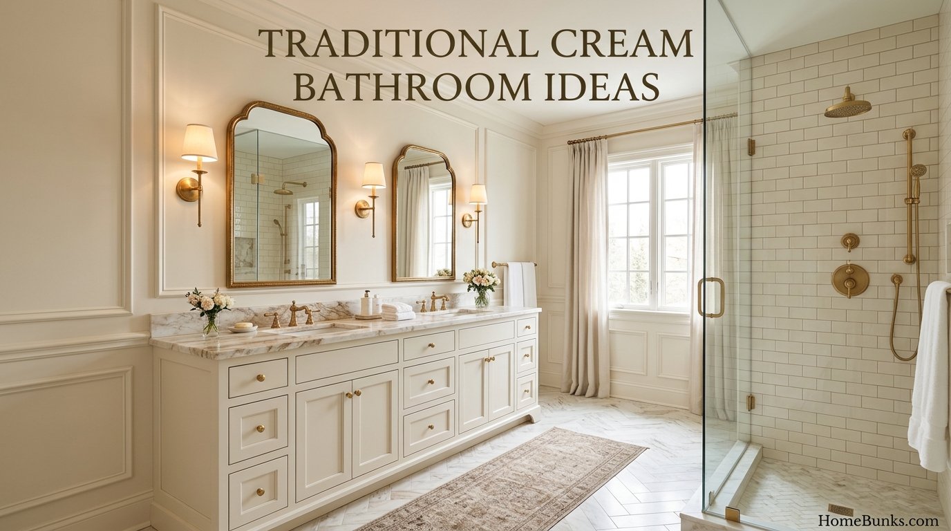 Cream Bathroom Ideas: Bright, Warm and Timeless