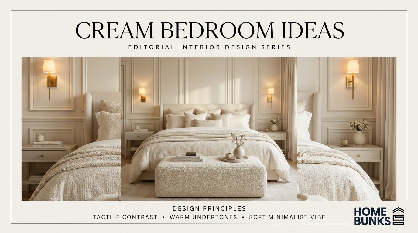 Cream Bedroom Ideas
