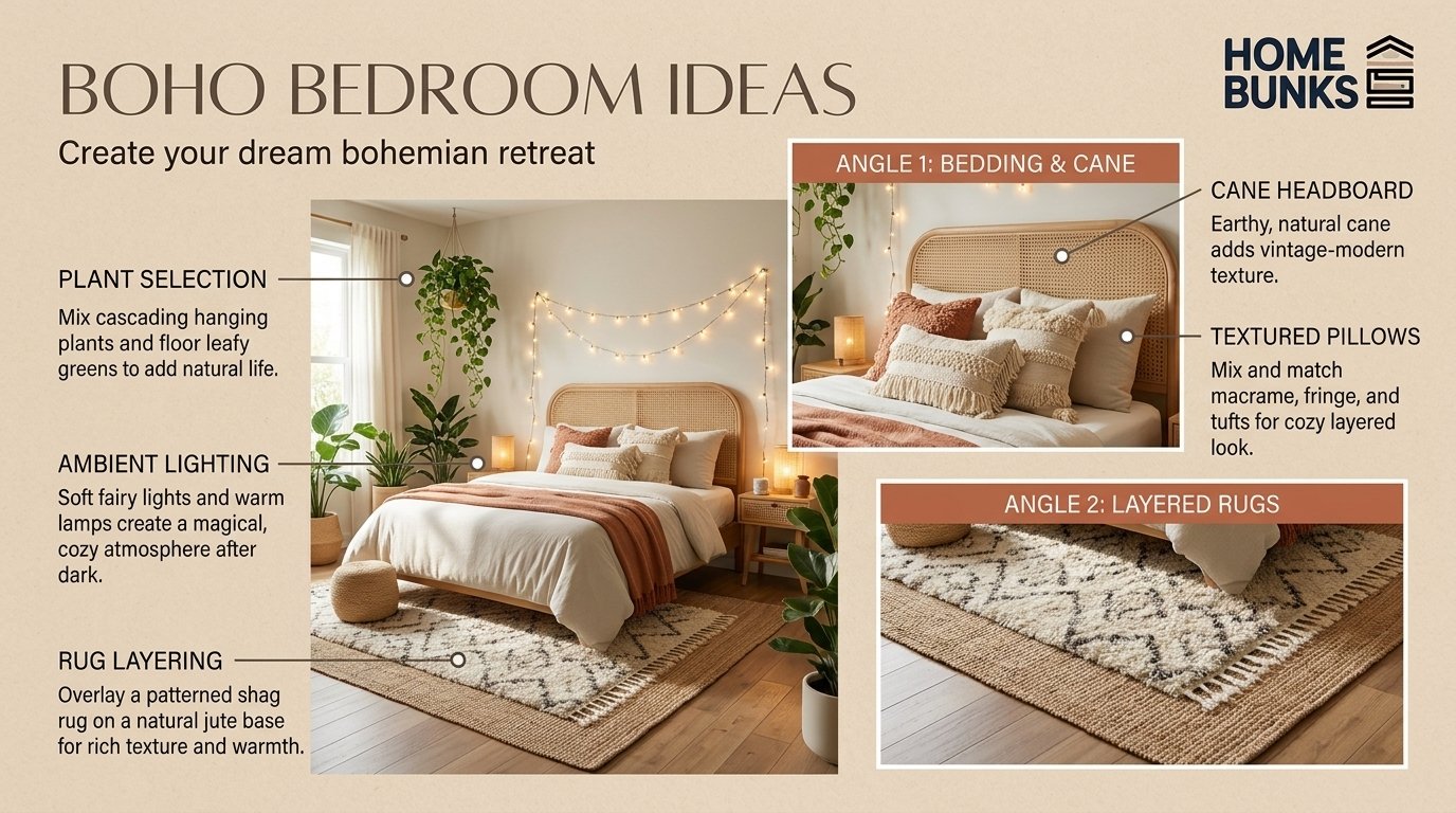Boho Bedroom Ideas