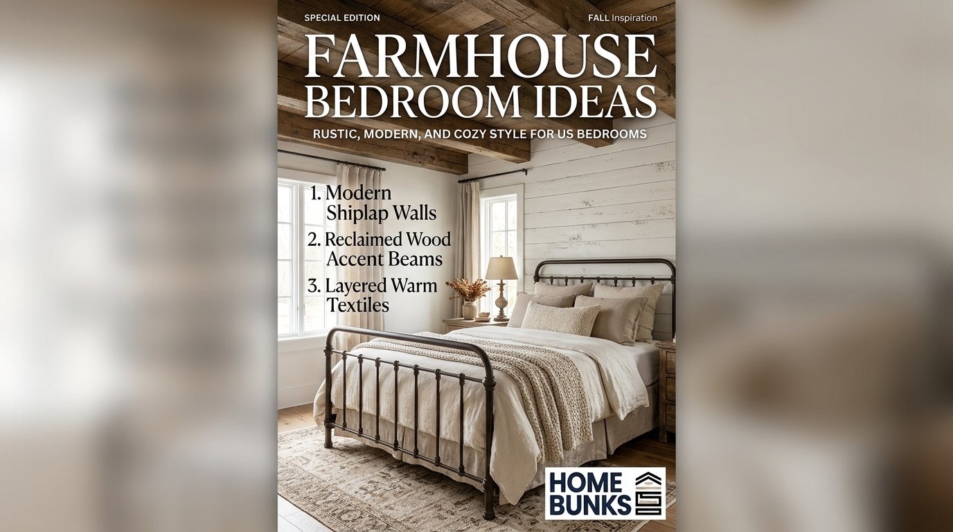 Farmhouse Bedroom Ideas