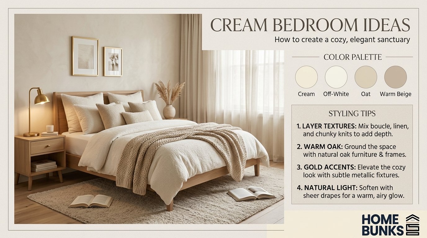 Cream Bedroom Ideas